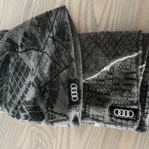 Audi Matching Hat and Scarf Set